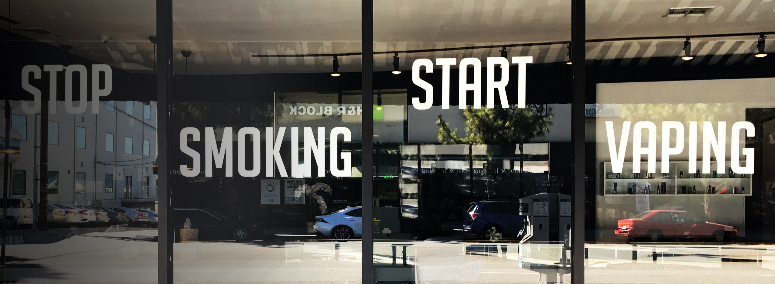 vinyl lettering