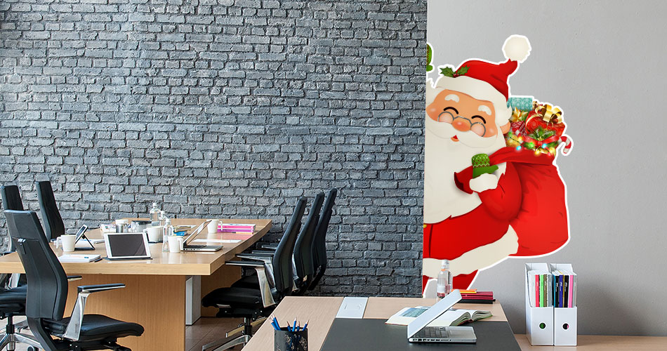 Christma father - Santa Claus wall sticker
