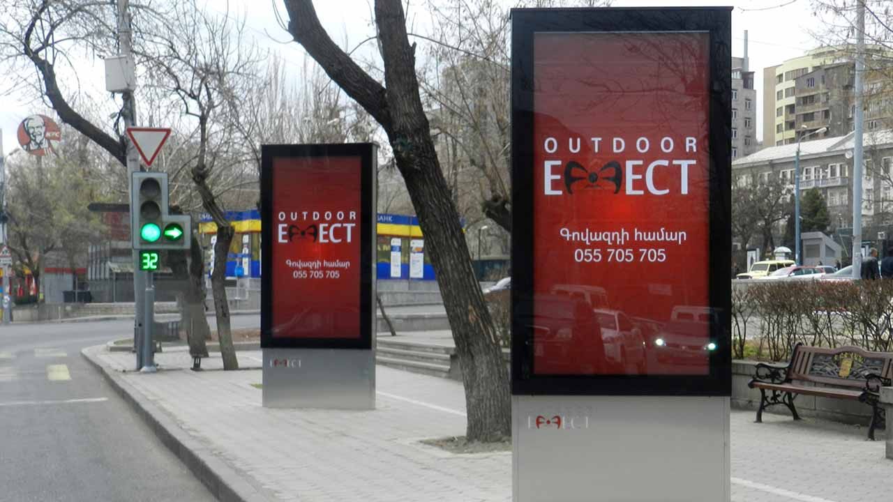 Acrylic and dibond sign