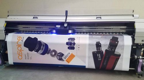 Aspire banner printing