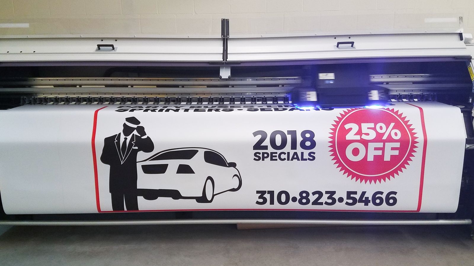 Banner direct printing