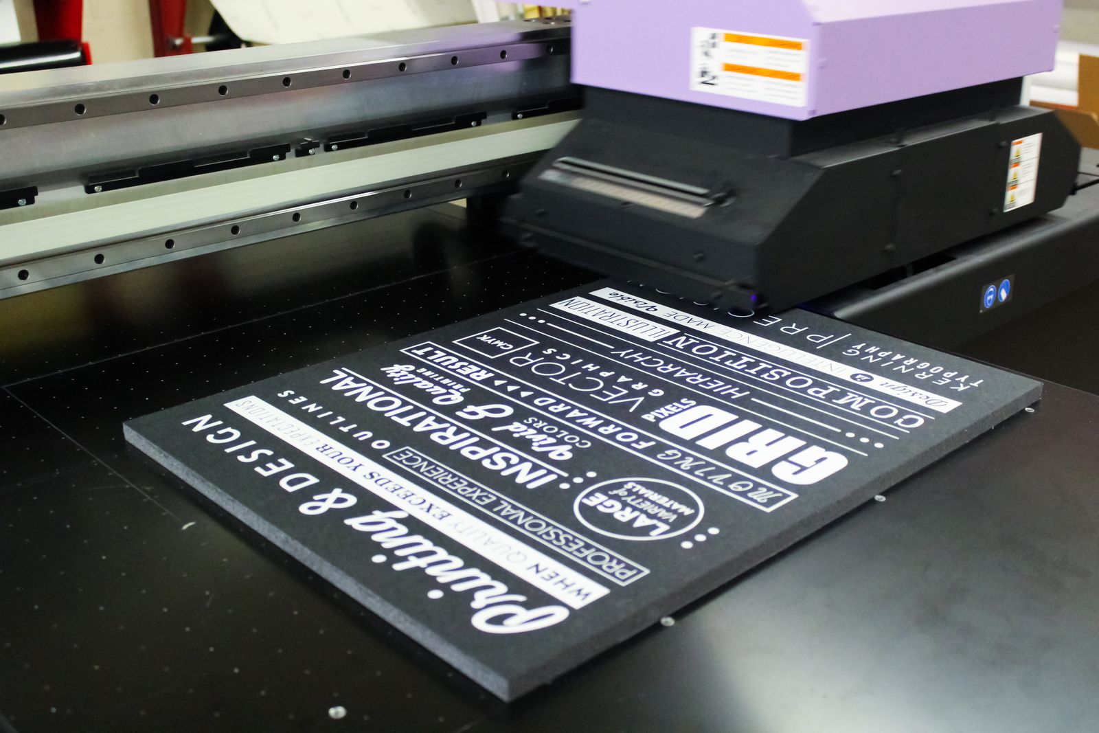 Black Foramboard Direct Printing