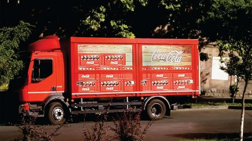 Coca Cola Truck Wrapping