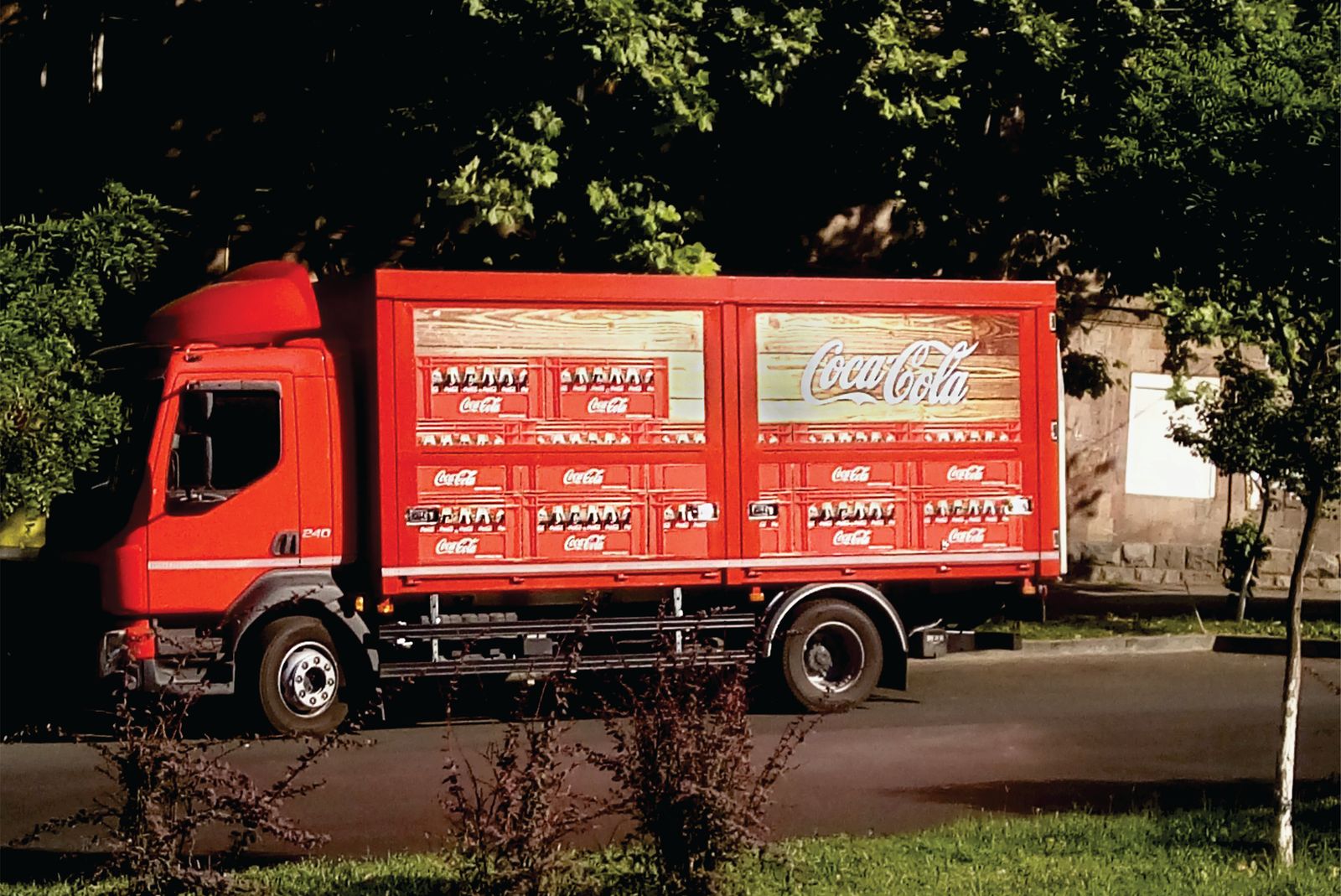 Coca Cola Truck Wrapping