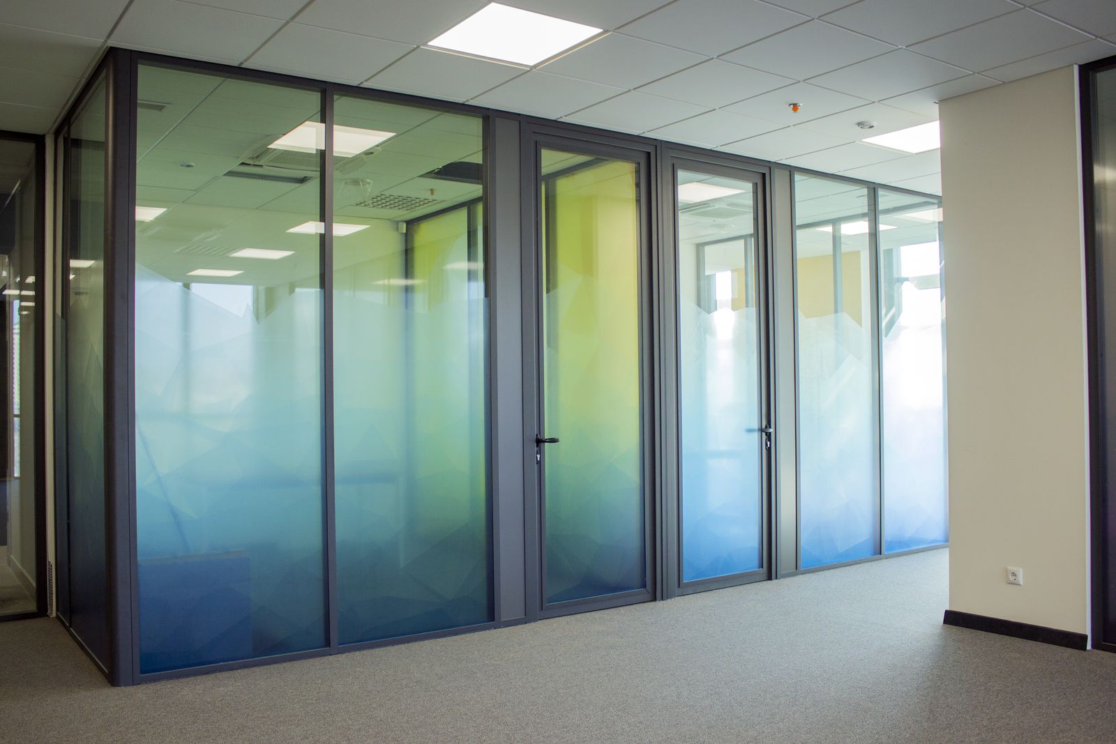 Concealing Clear Window Decals