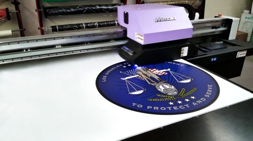 Direct Printing a PVC Sign