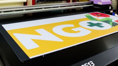 Gatorboard direct printing process