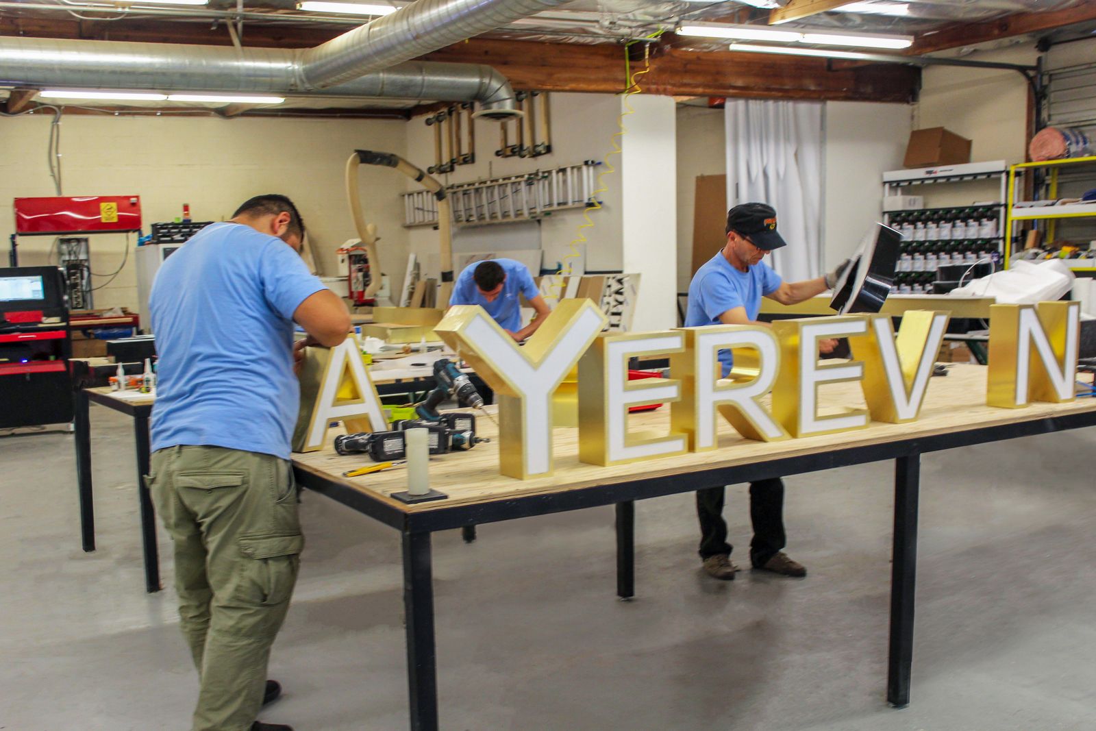 Illuminated Acrylic Letters