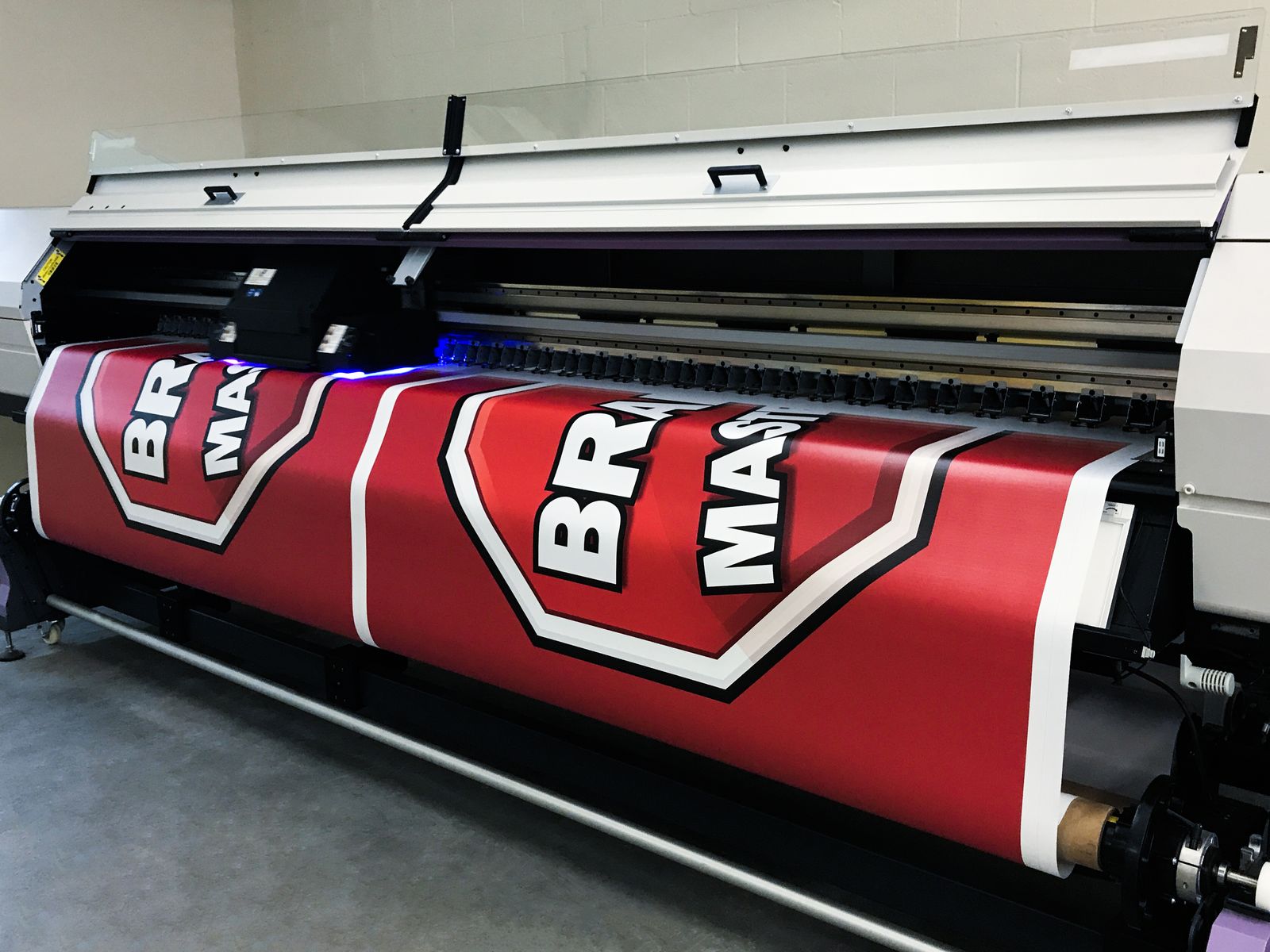 In-house Vinyl banner printing