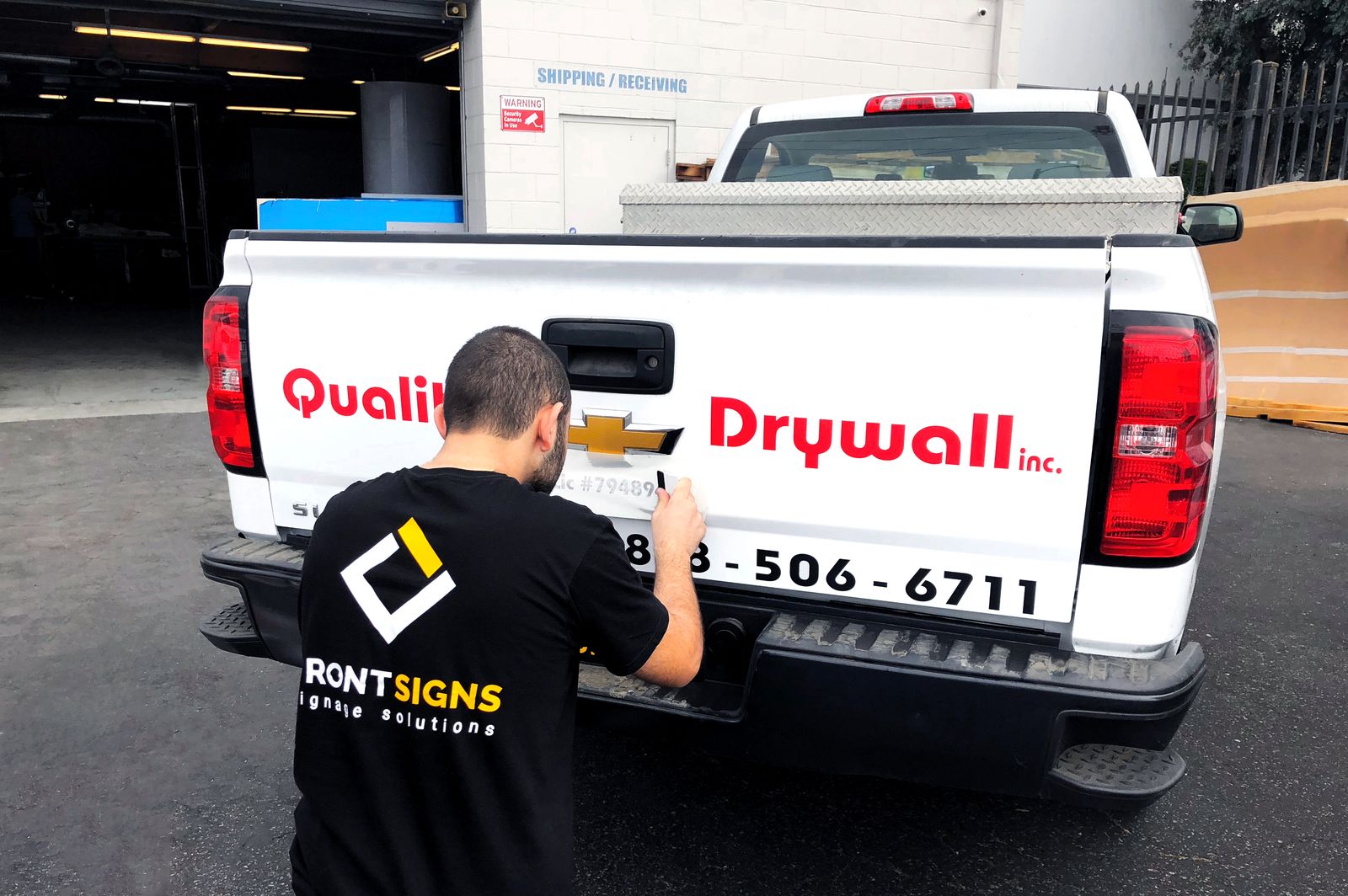 Installation of Vehicle Wrap