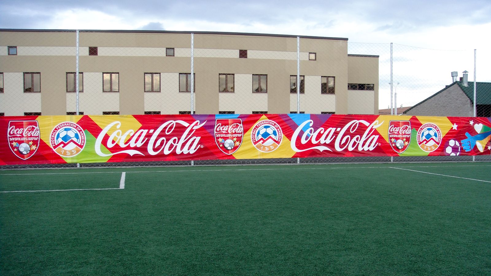 Large Coca-cola Banner