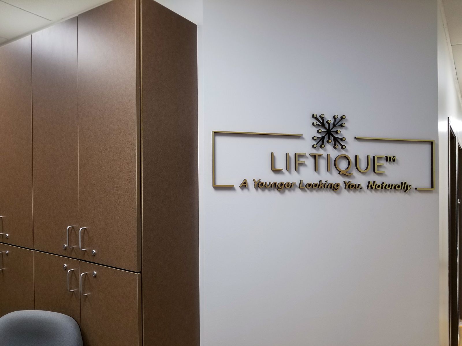 Office logo sign