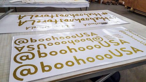 Opaque Vinyl Letterings