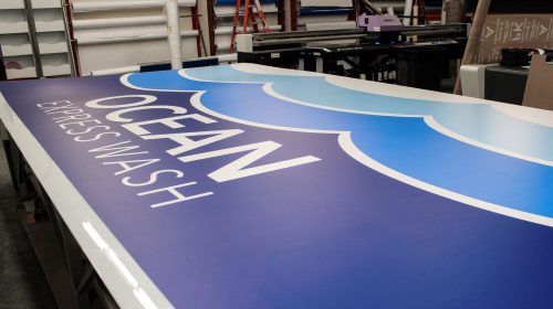 Printed lexan for Lightbox