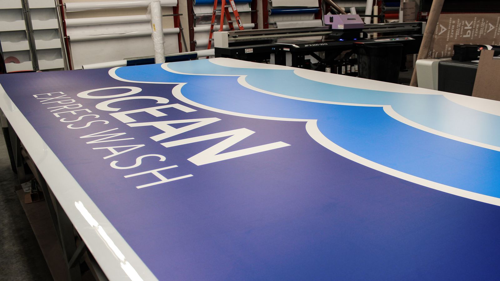 Printed lexan for Lightbox