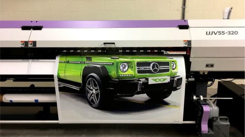 Printing a car decal