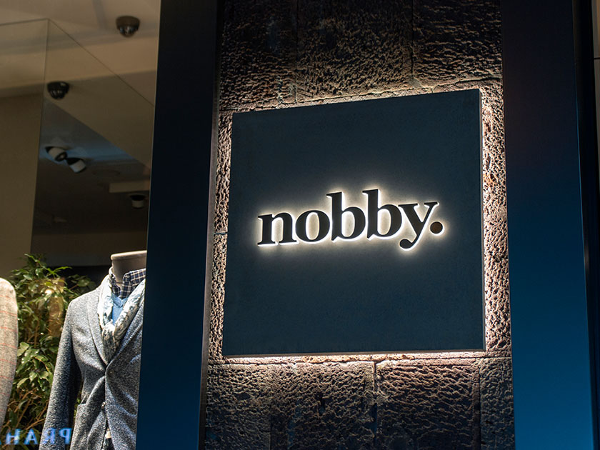 Side Illuminated Logo Sign