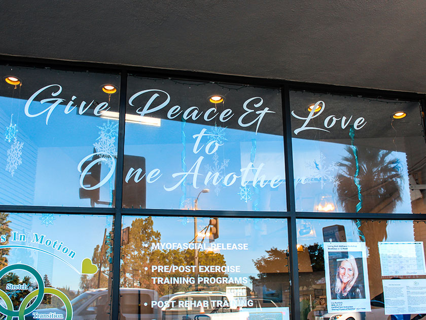 Static Clings Clear and Opaque Static Clings Front Signs