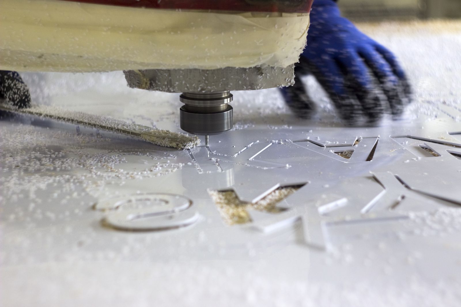 Styrene cutting process