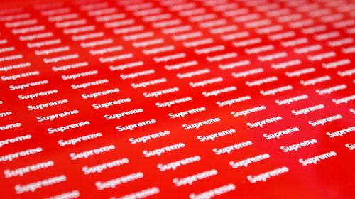 Supreme Opaque Vinyl Stickers