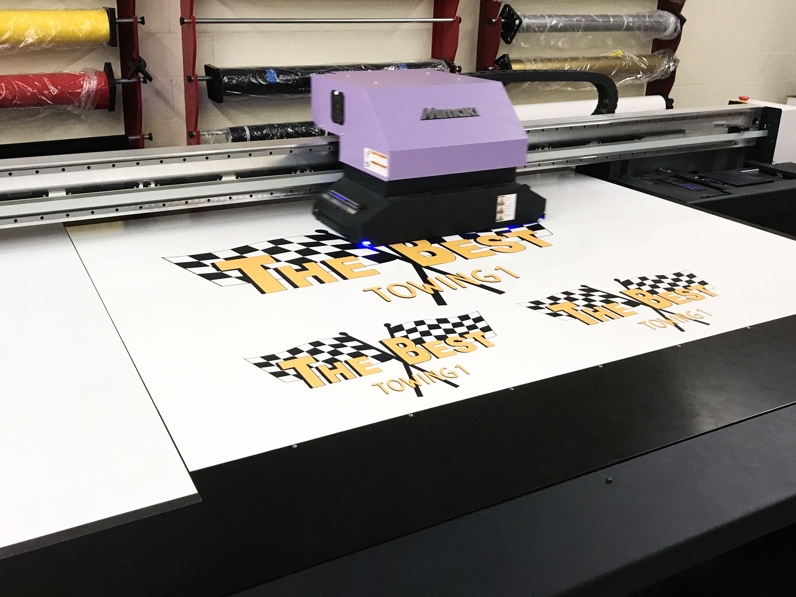 Vehicle Wrap printing process