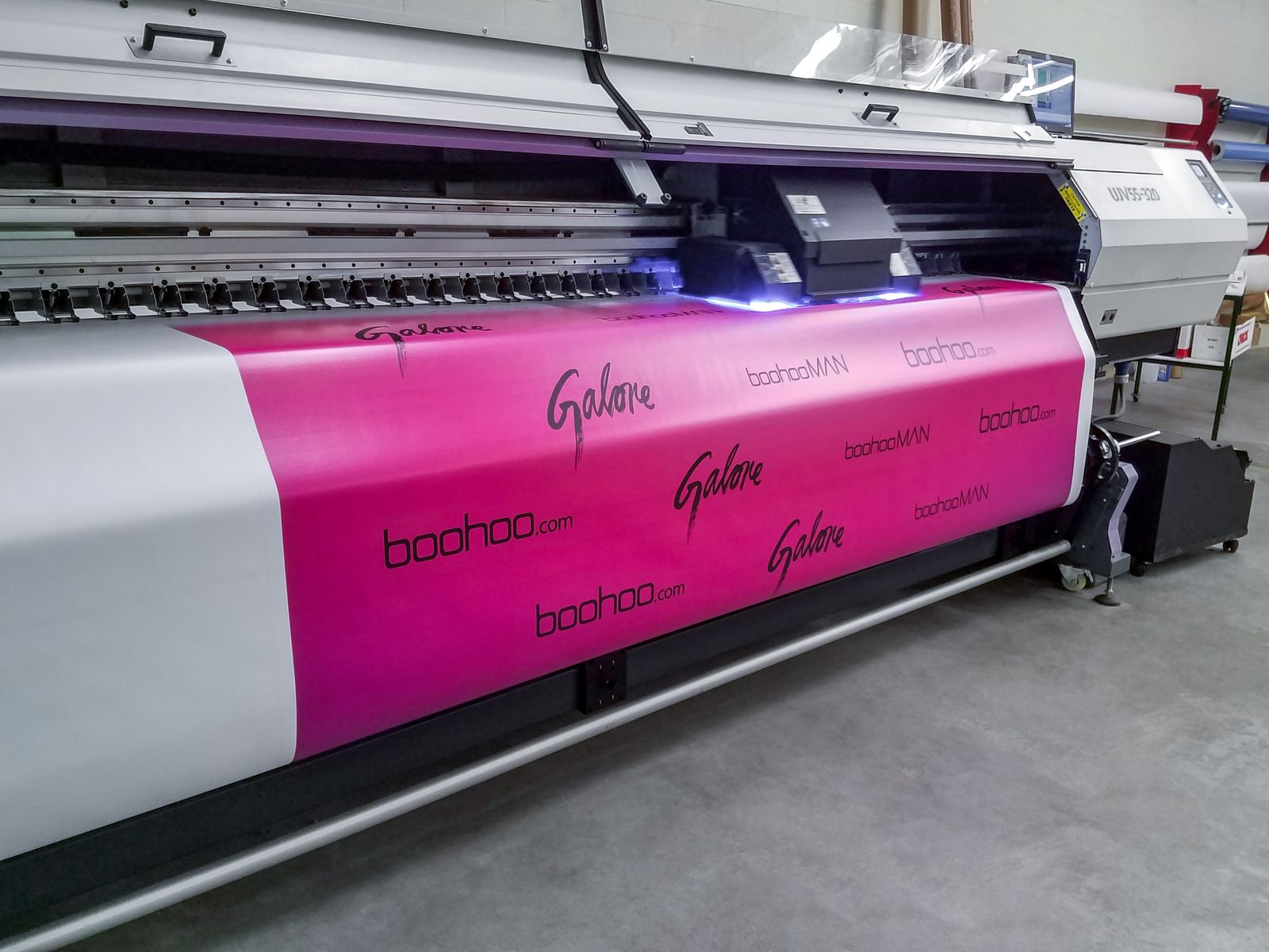 Vinyl Banner UV Printing Process