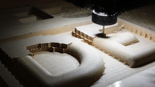 Wooden 3D CNC Cutting