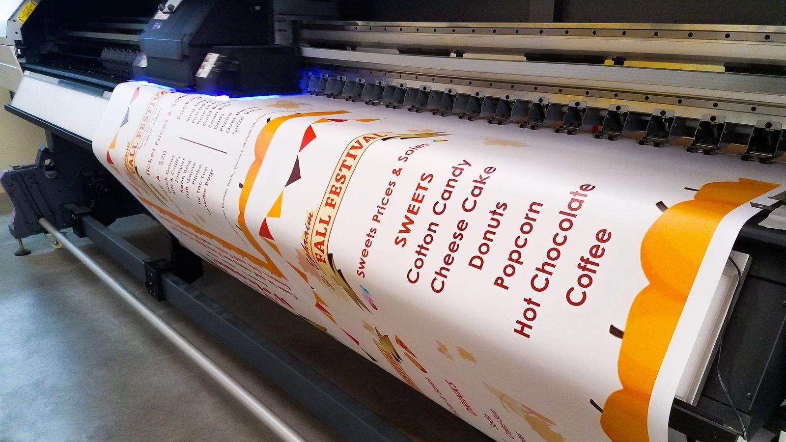 advertising large format banner printing