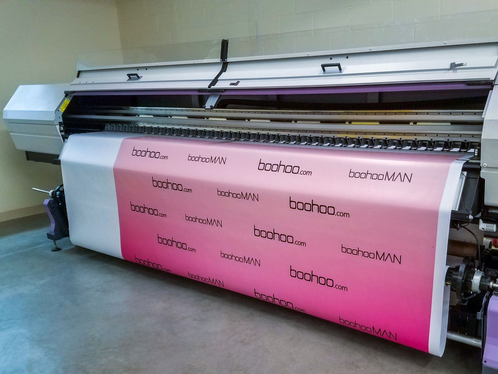banner uv printing process