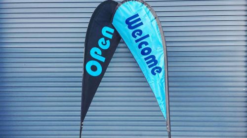 fabric business flag