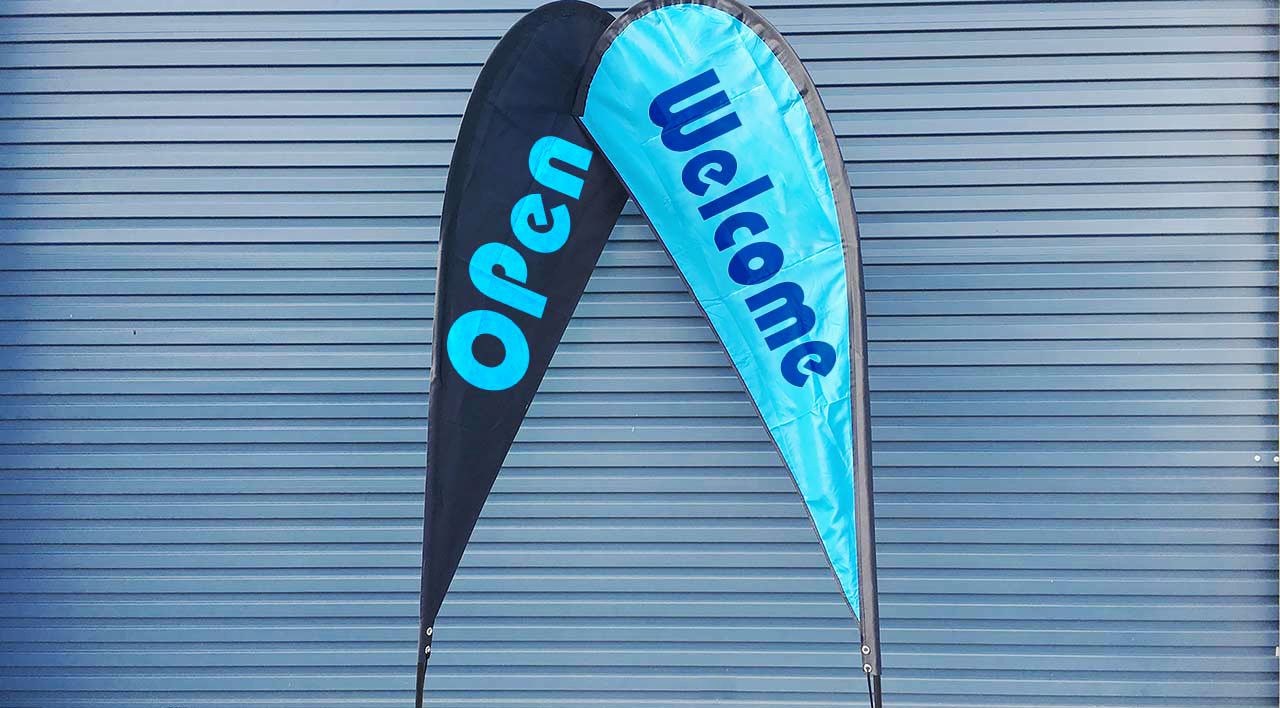 fabric business flag