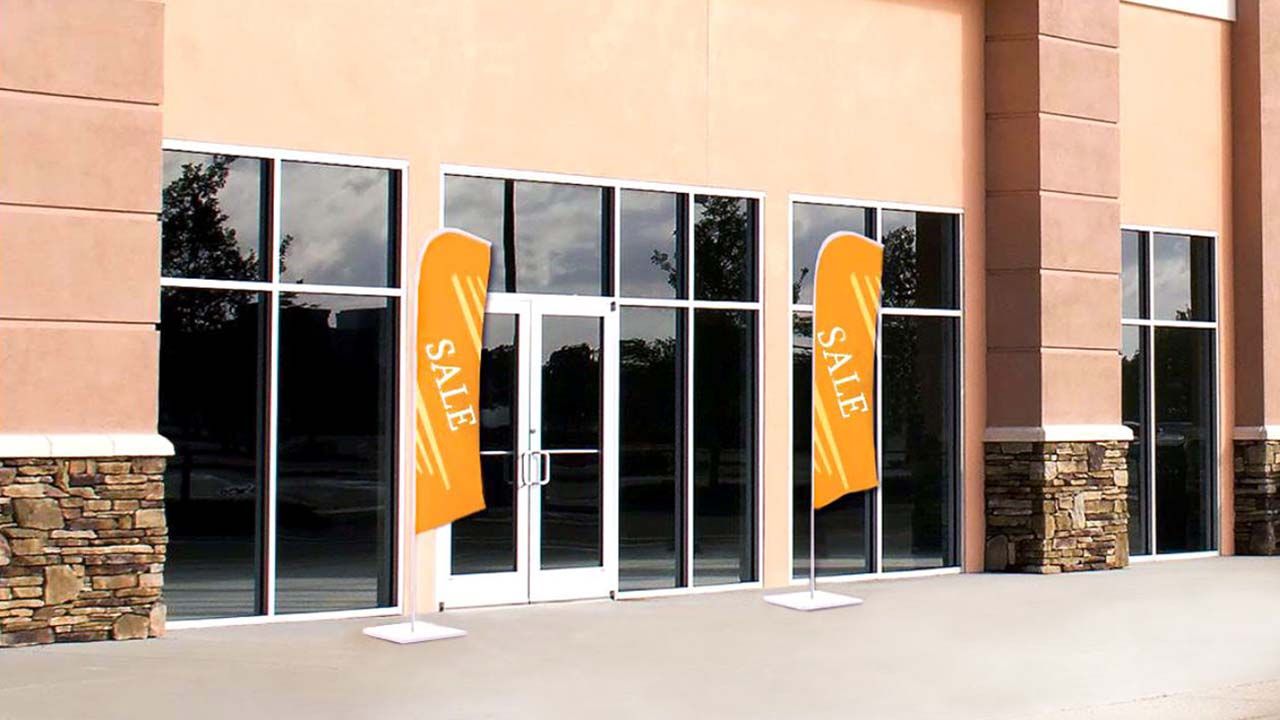 feather business flags