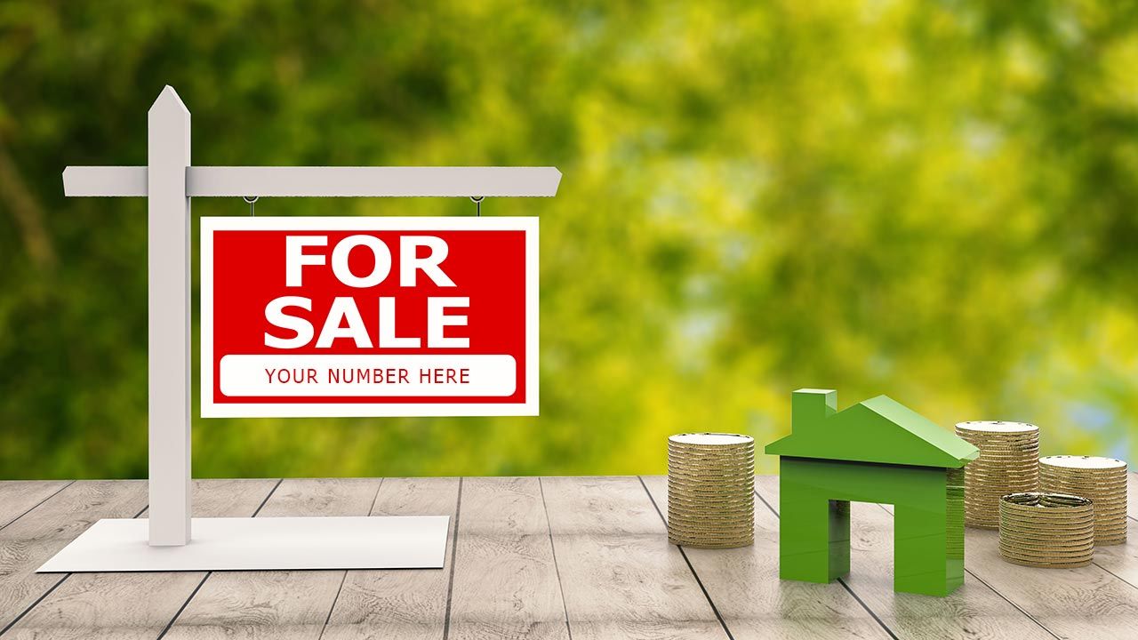 for sale sign