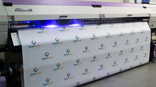 front signs banner printing