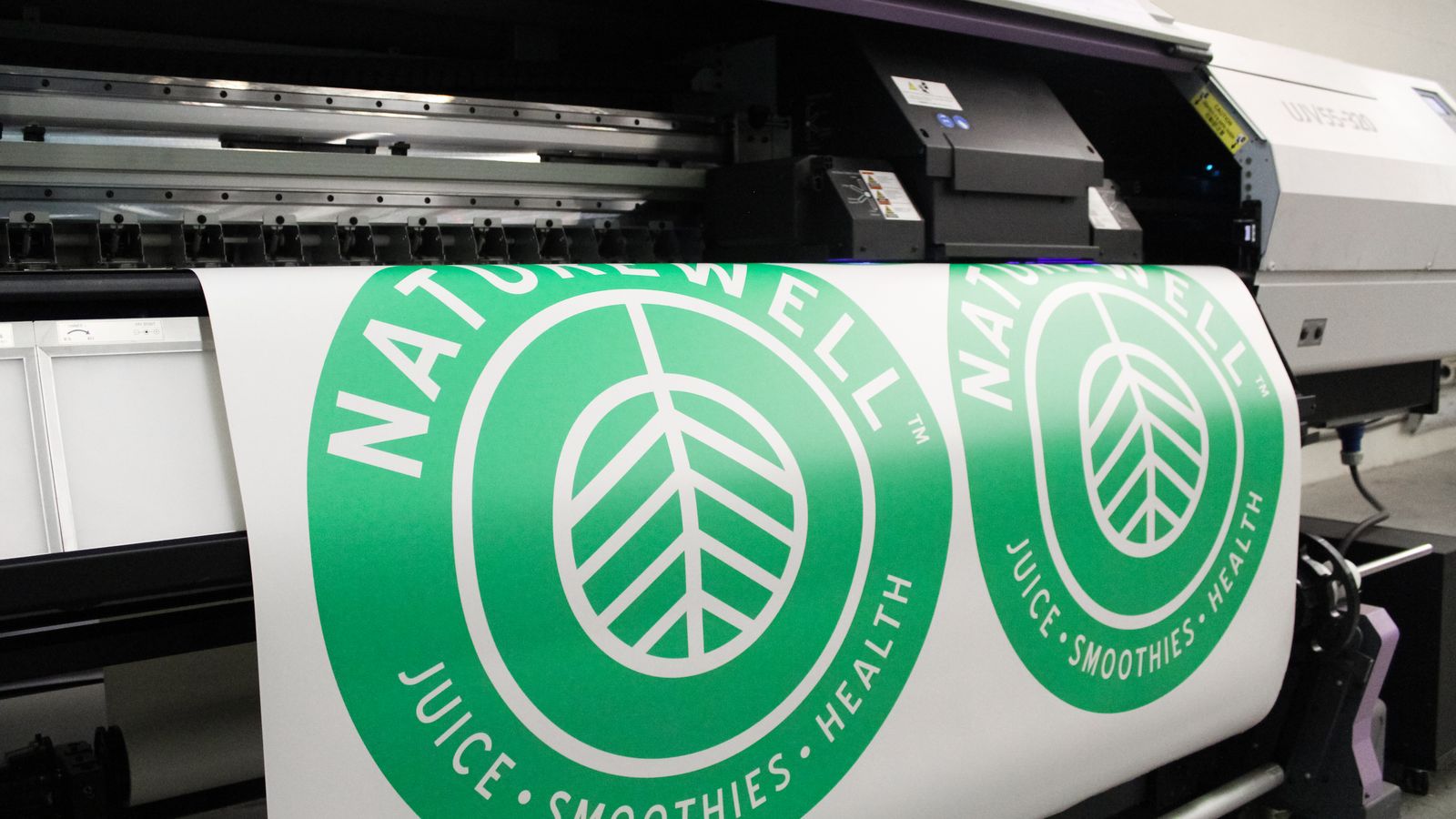 green vinyl printing