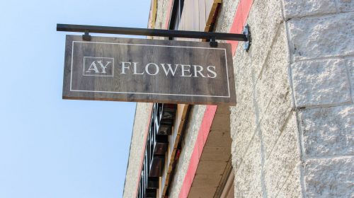 hanging Wooden Sign