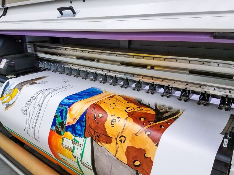 Opaque wall vinyl decal printing process Front Signs