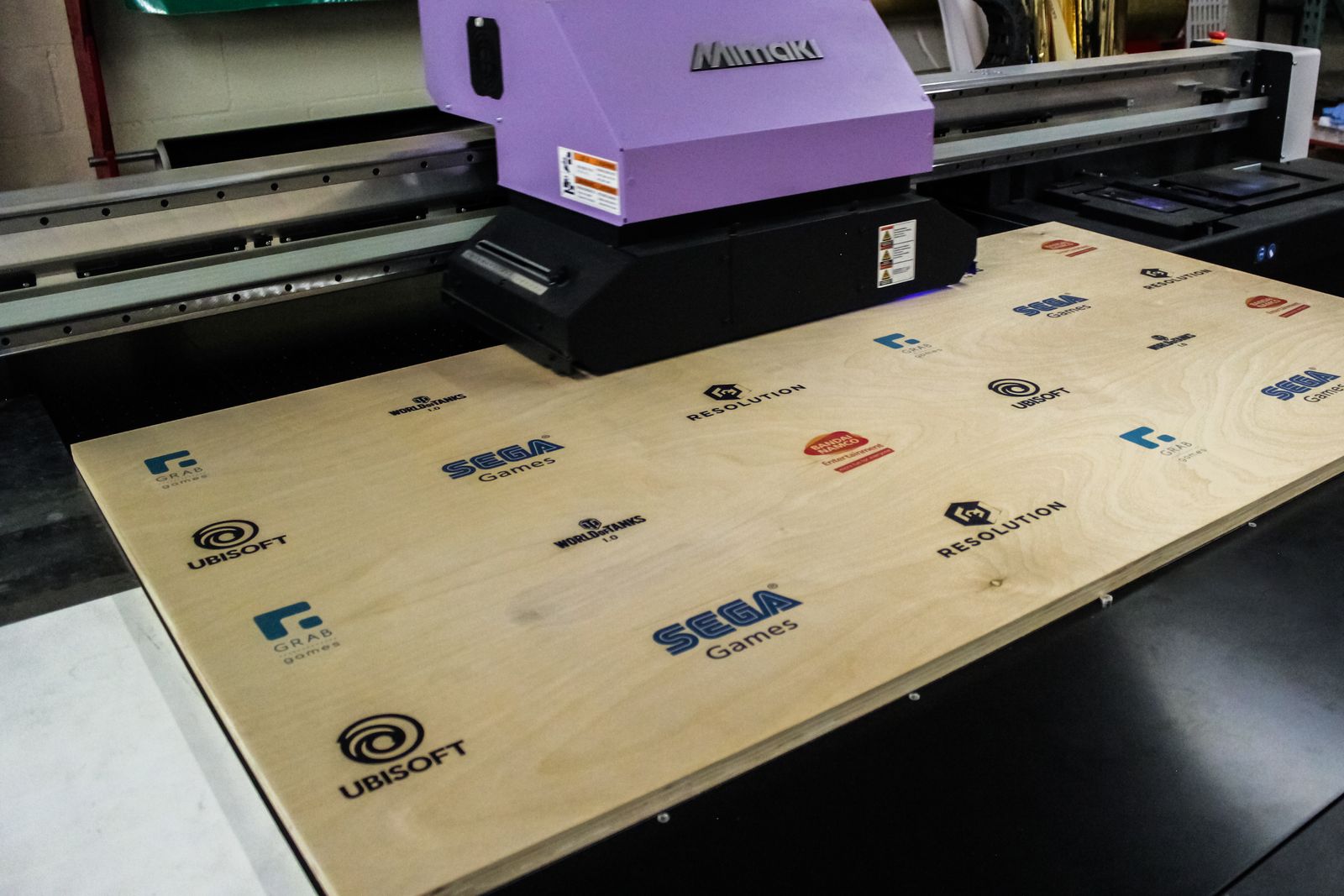 plywood direct printing