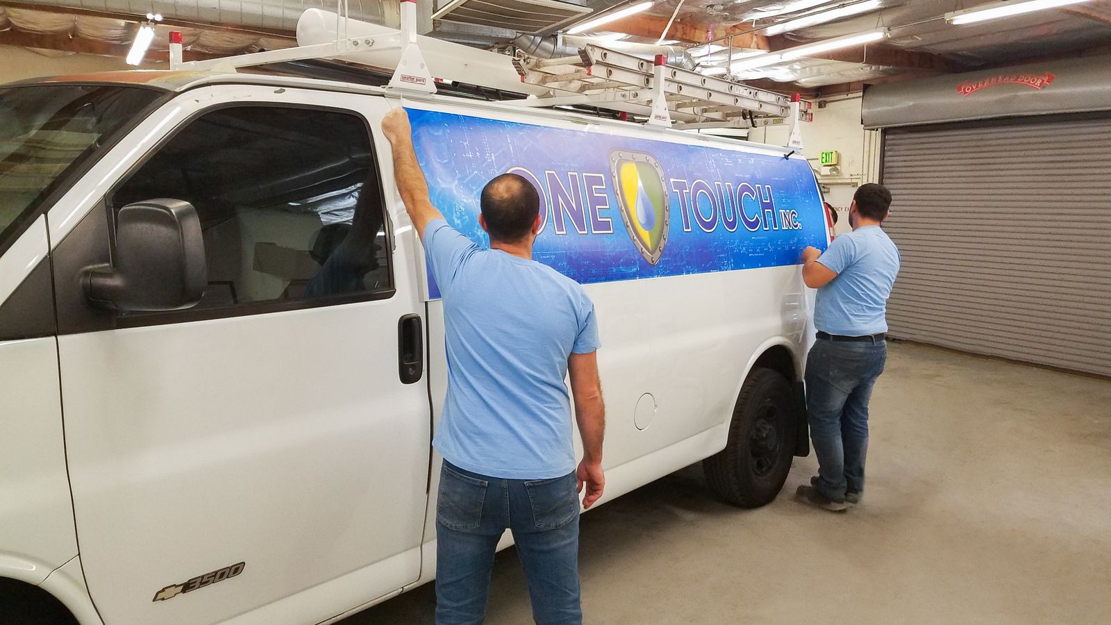 promotional Car wrap installation