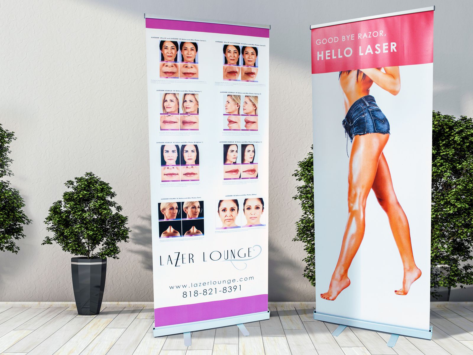 promotional roll up banner