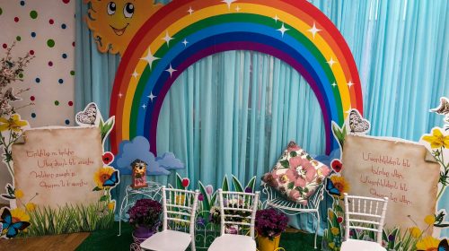 rainbow pvc sign