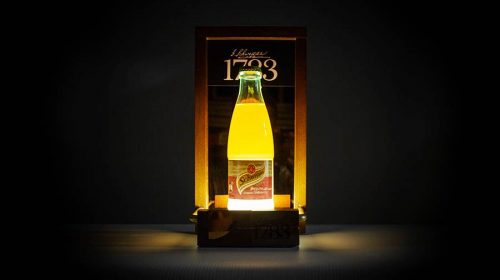 schweppes illuminated stand