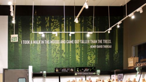 shop interior wall decals
