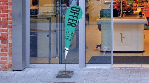 teardrop Sales flag