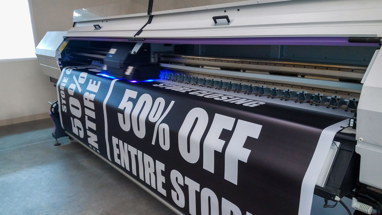 vinyl banner large format printing