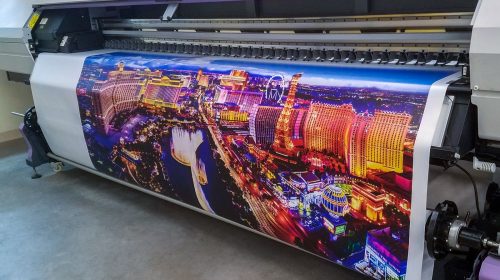 vinyl banner printing process