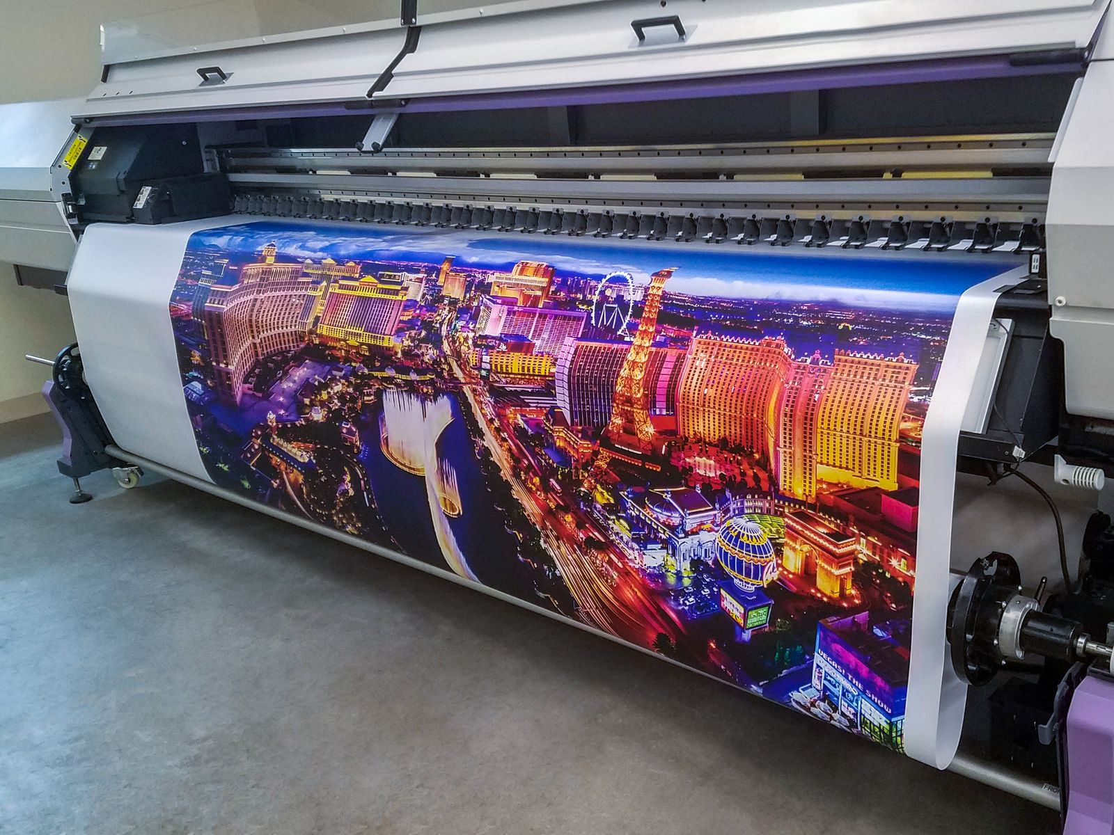 vinyl banner printing process