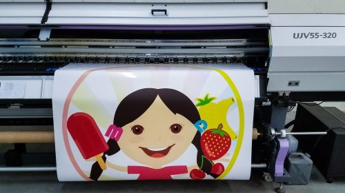 window decal printing process