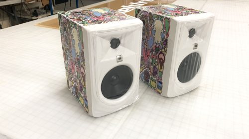 custom stickers for speakers