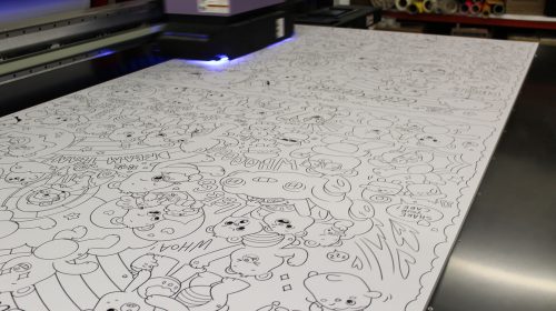 gatorboard sign printing process
